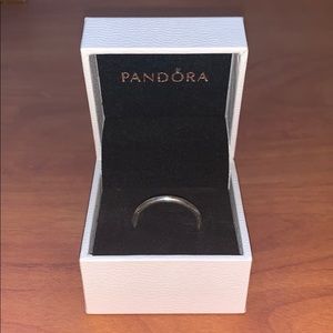PANDORA PLAIN SILVER BAND